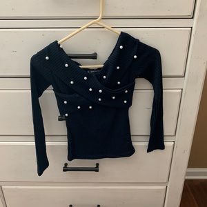 Off the shoulder top